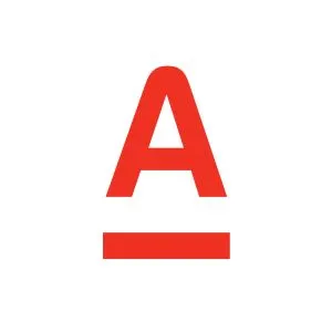 Логотип компани Альфа-Банк