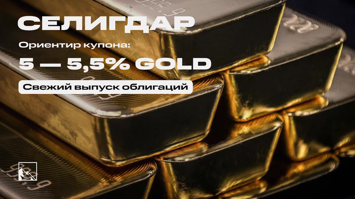 5,5% в золоте. Свежие облигации: Селигдар GOLD на размещении