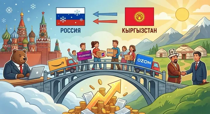 Регистрация ИП в Кыргызстане для
маркетплейсов – спасение для российских
селлеров