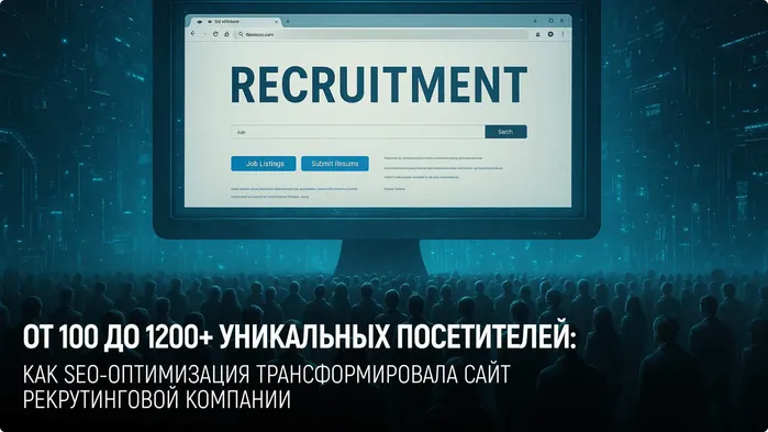 Как SEO-оптимизация вывела сайт рекрутинговой компании на новые высоты