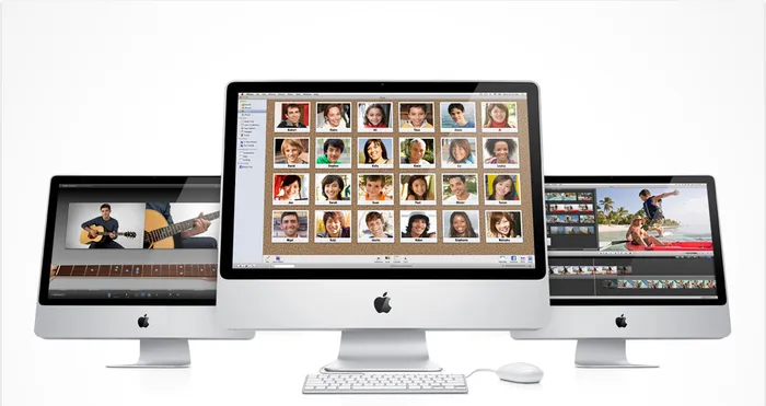 Компьтеры серии iMac. Фото apple.com