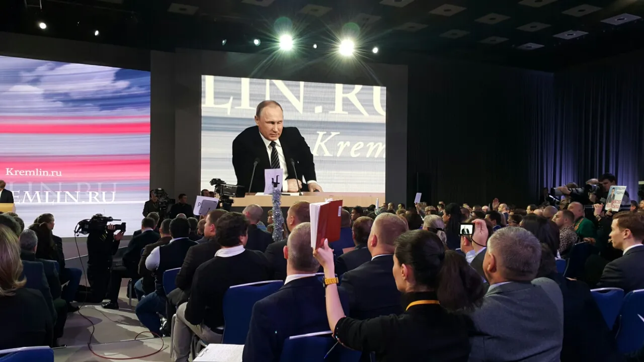 Пресс-конференция Владимира Путина: атмосфера сочувствия и соболезнования