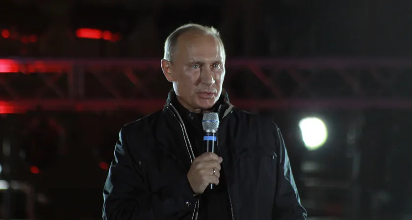Россияне в очередной раз назвали Владимира Путина «человеком года»