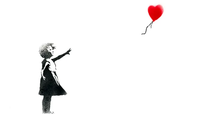 Иллюстрация: Banksy, Girl with Balloon 