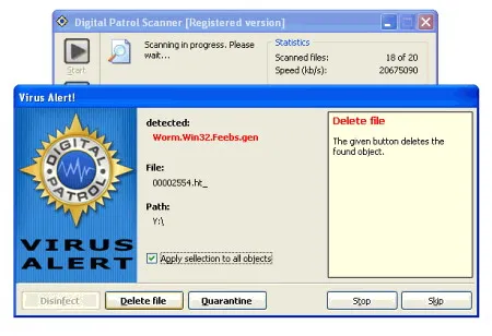 Антивирус Digital Patrol Scanner