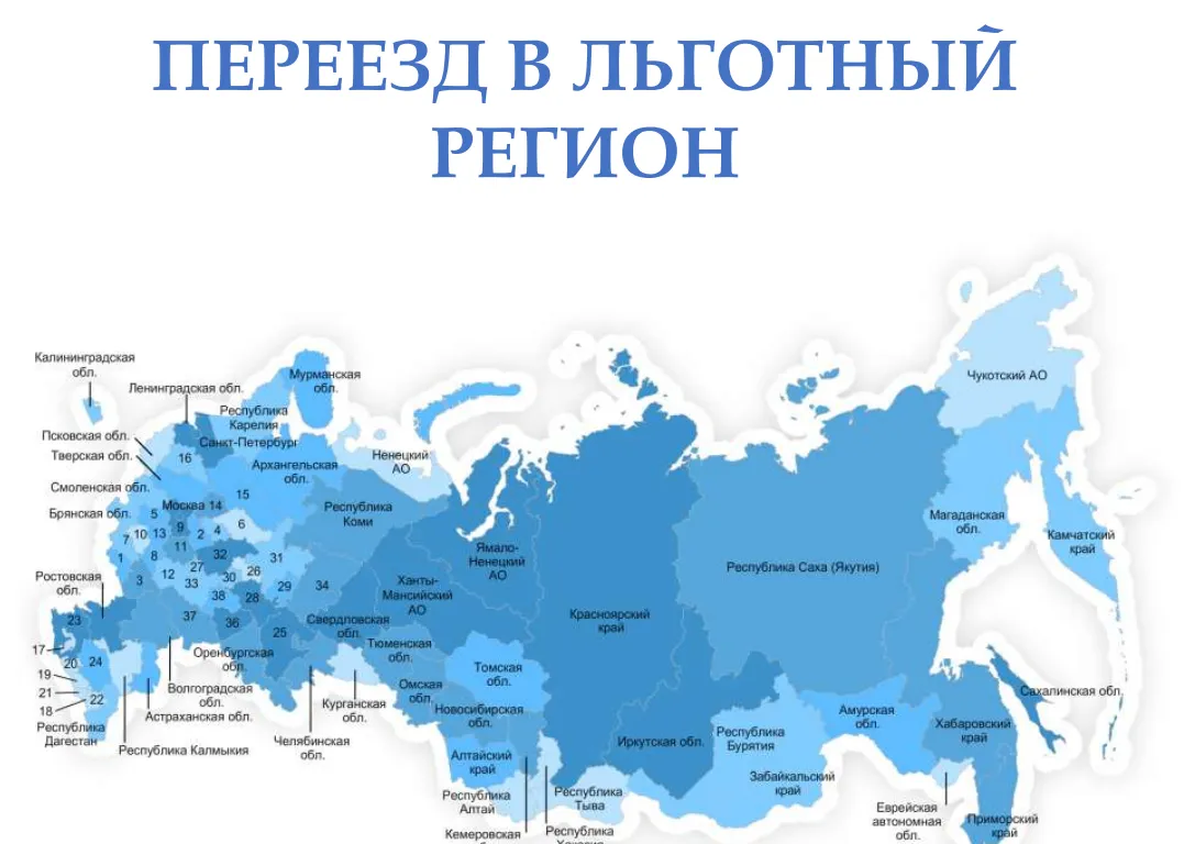 Границы областей и республик