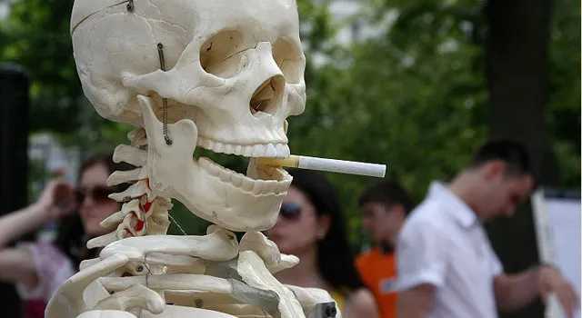 Каждые шесть секунд от курения в мире умирает 1 человек