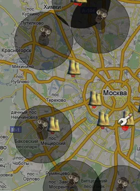 Google и Greenpeace создали экологическую карту Москвы