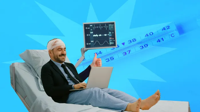 Могут разрешить работать официально во время больничного. 💉«Ночной бухгалтер» № 2057