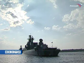 В абхазские воды вошел российский флот