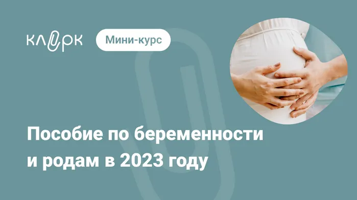 Пособие по беременности и родам в 2023 году. Мини-курс