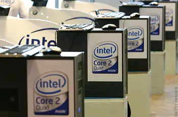 Компьютеры на базе Intel. Фото businessweek