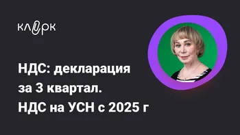 НДС: декларация за 3 квартал. НДС на УСН с 2025 г