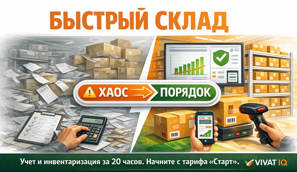 Как мы перестали терять товары на складе и сэкономили 37 часов в неделю. Опыт владельца малого бизнеса
