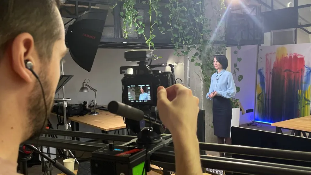 Закулисье съемок в Клерке