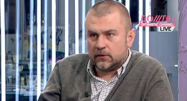 Кирилл Кабанов, председатель Национального антикоррупционного комитета. Кадр телеканала "Дождь"
