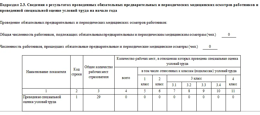 Отчет ефс 1 вместо сзв тд с 1 января образец