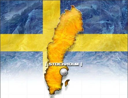 Карта Швеции. Фото globalfirepower.com