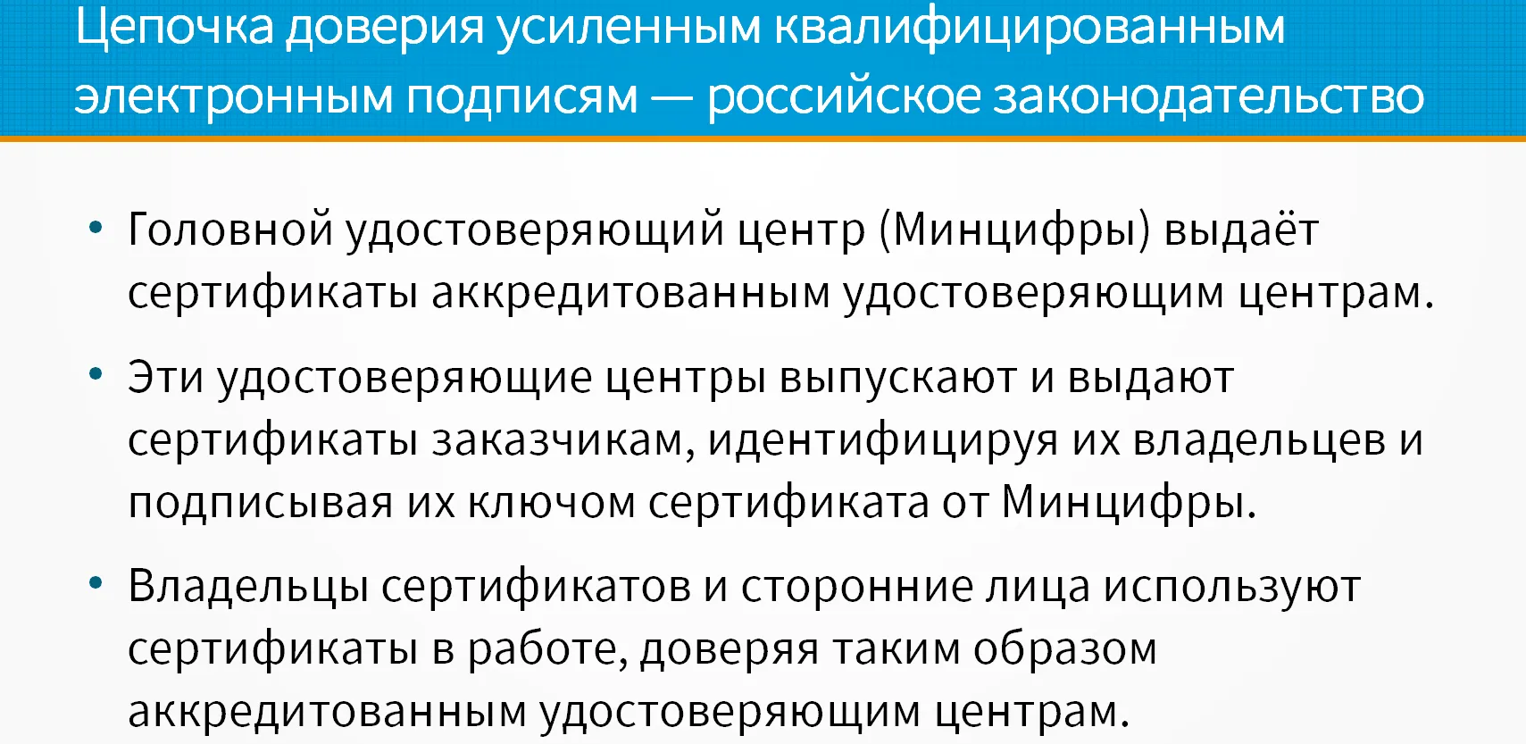 Сертификат головного удостоверяющего. Сертификат головного удостоверяющего
