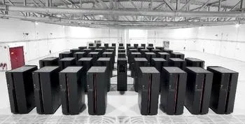 Суперкомпьютер IBM Roadrunner. Фто AFP