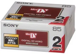 На новую Mini-DV от Sony поместится 85 минут видео