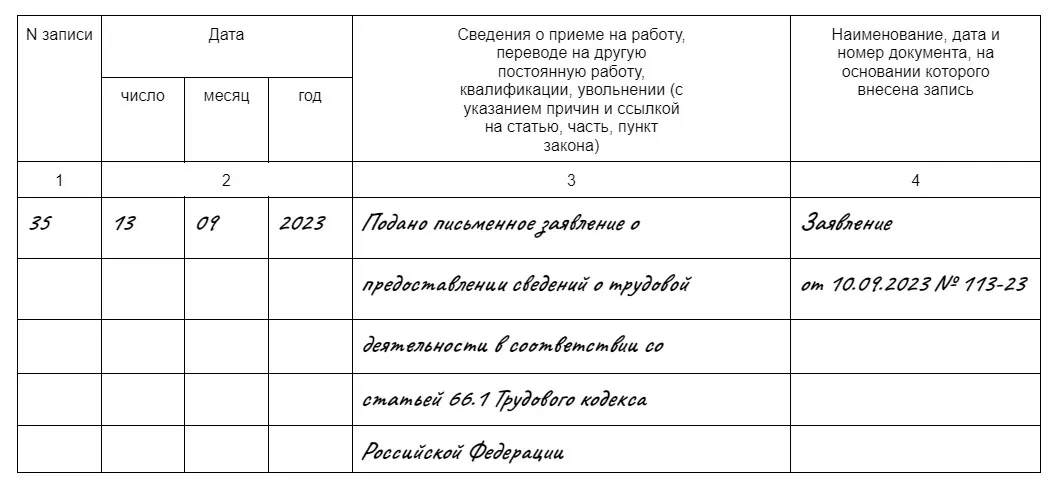 Новые бланки трудовых книжек с 2023 образец