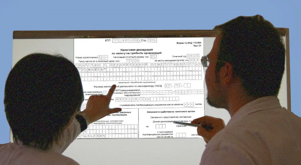 Строка 100 декларации по налогу на прибыль: как заполнить