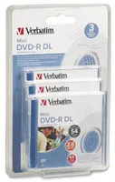 Verbatim готовит к выпуску двуслойные носители Mini DVD-R