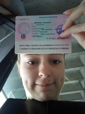 Сане выдали немецкий паспорт