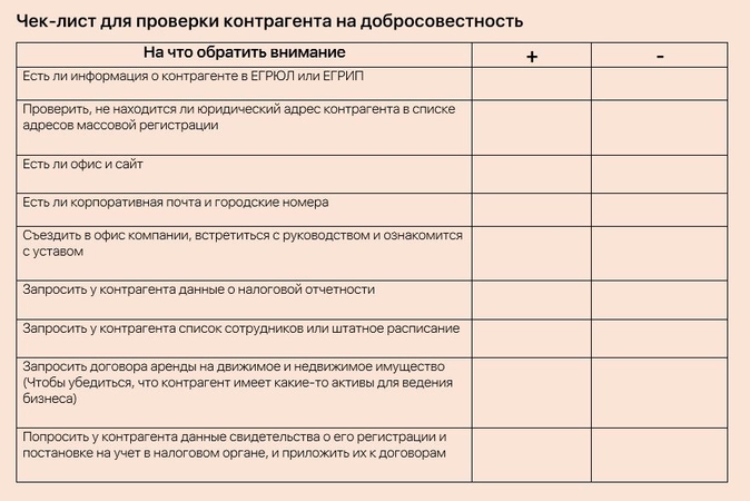 7 заповедей легальной работы