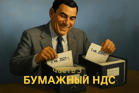 Империя наносит ответный удар. Бумажный НДС часть 3.